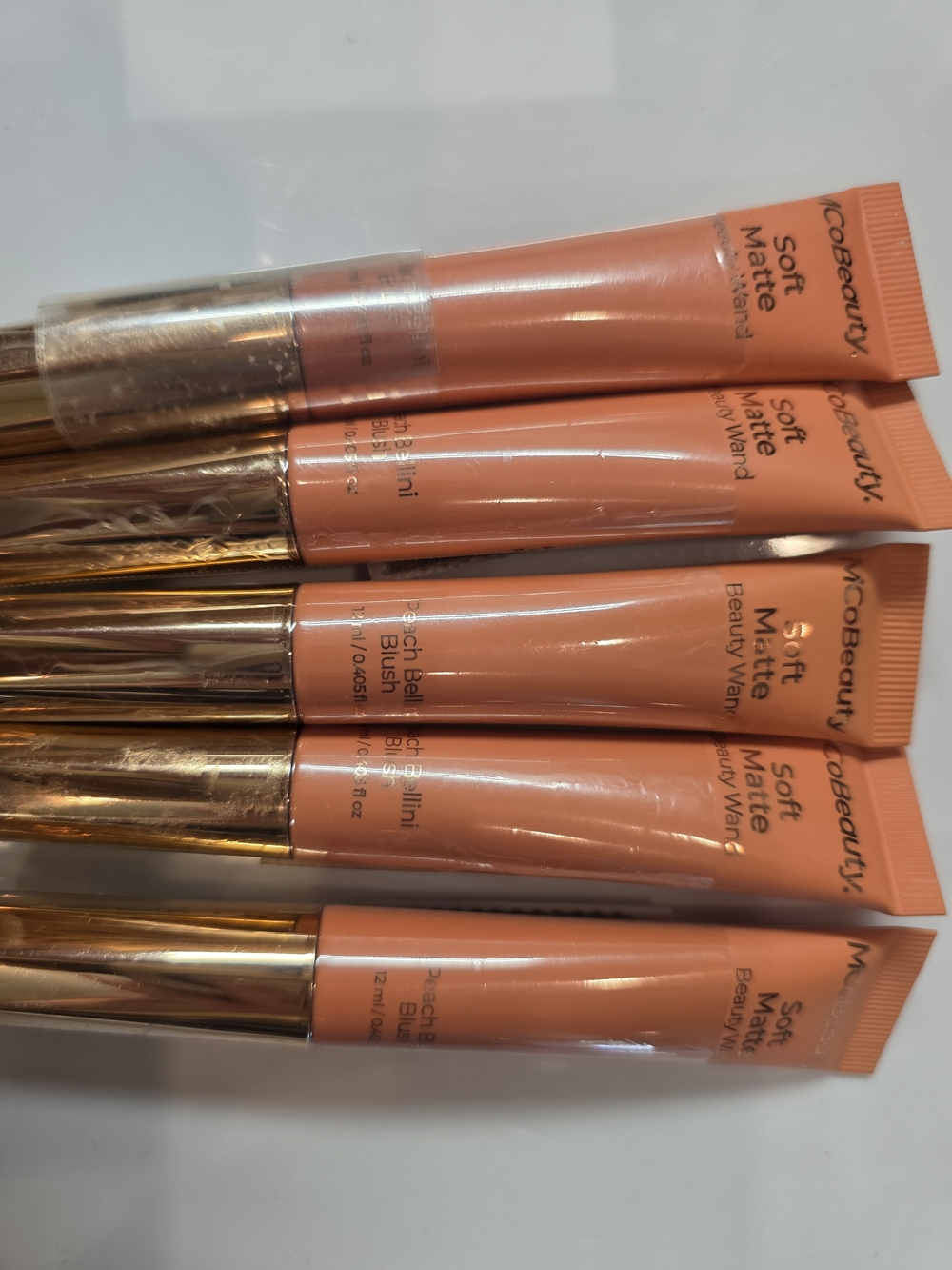 MoBeauty Soft Matte Stick Blush — Peachy Coral
